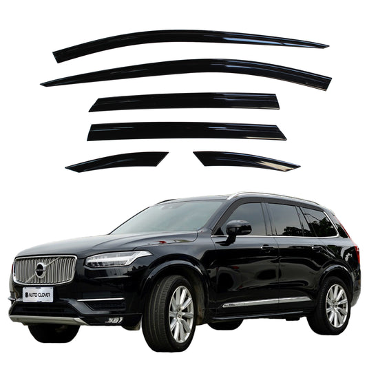 Auto Clover Premium Wind Deflectors Set for Volvo XC90 2015+ (6 pieces)