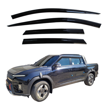 Auto Clover Wind Deflectors Set for KGM Musso 2026+ (4 pieces)