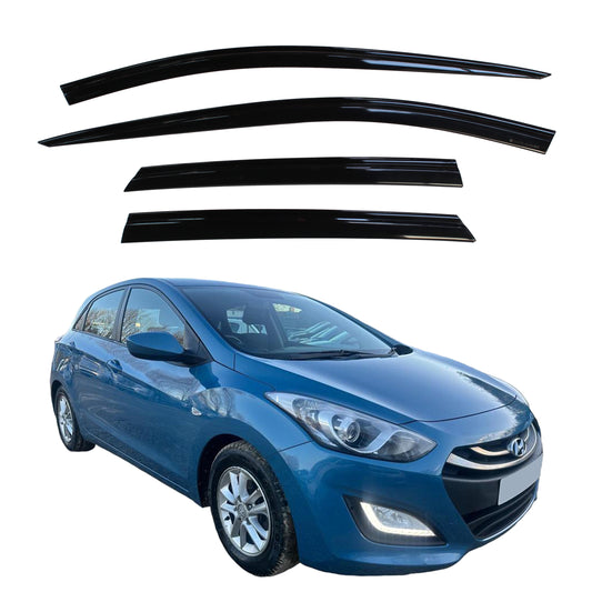 Auto Clover Wind Deflector Set for Hyundai i30 2012 - 2016