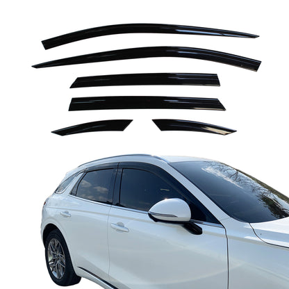 Auto Clover Premium Wind Deflectors Set for Genesis GV70 2020+ (6 pieces)