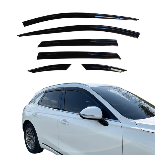 Auto Clover Premium Wind Deflectors Set for Genesis GV70 2020+ (6 pieces)