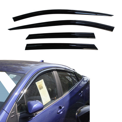 Auto Clover Wind Deflectors Set for Toyota Prius 2016 - 2024 (4 pieces)