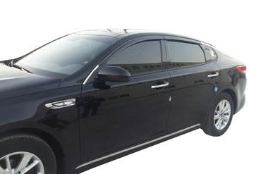 Auto Clover Wind Deflectors Set for Kia Optima 2016+ (4 pieces)