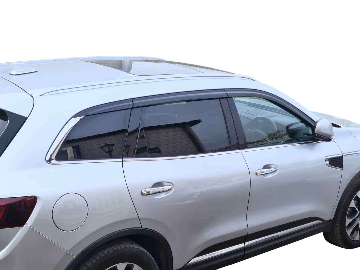 Auto Clover Wind Deflectors Set for Renault Koleos 2016+ (6 pieces)