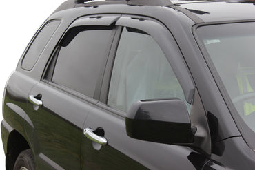Auto Clover Wind Deflectors Set for Kia Sportage 2005 - 2010 (4 pieces)