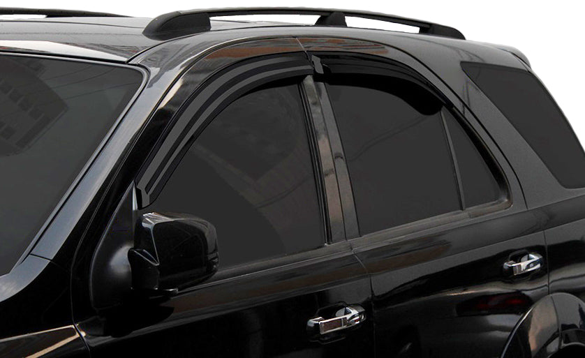 Auto Clover Wind Deflectors Set for Kia Sorento 2003 - 2009 (4 pieces)