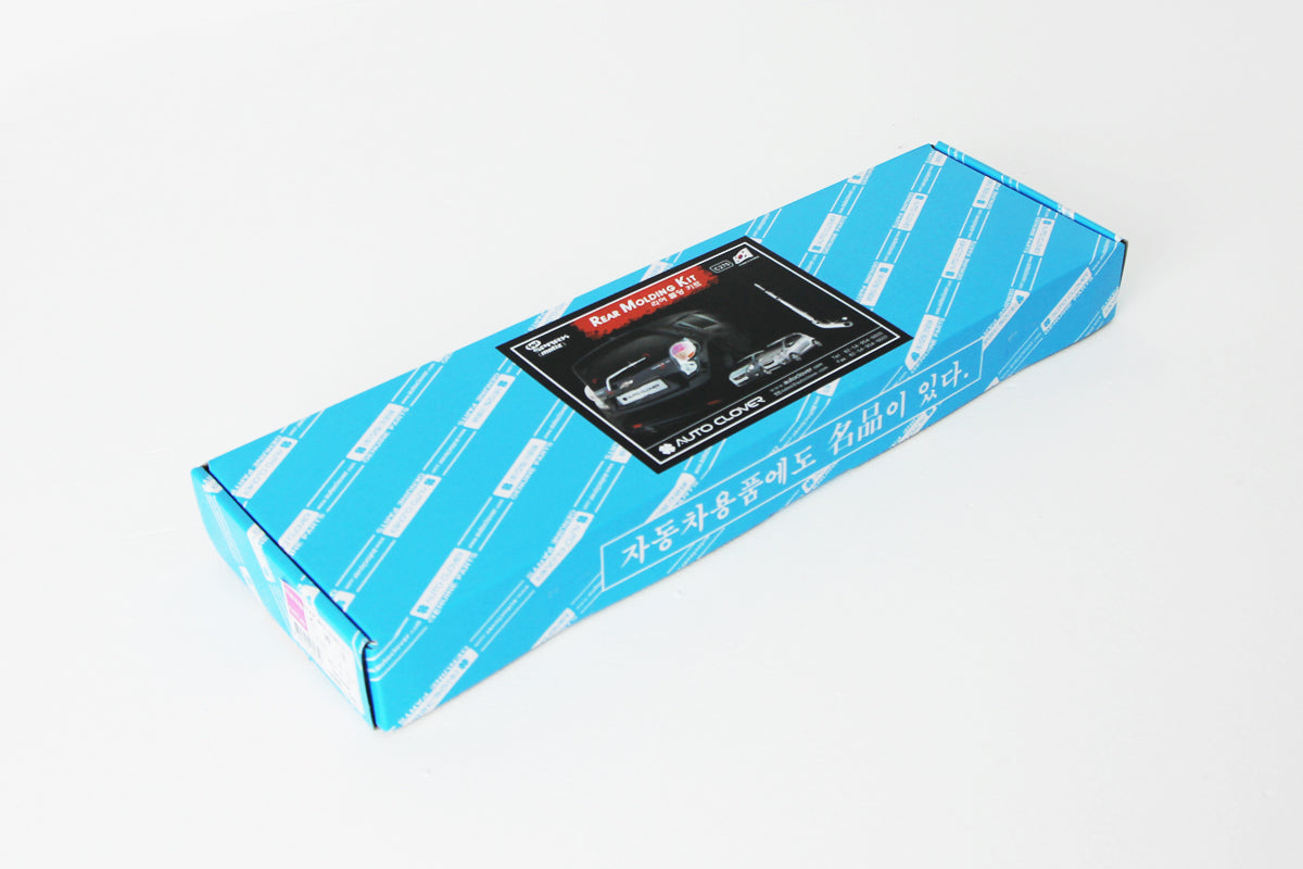 Auto Clover Chrome Rear Styling Trim Set for Chevrolet Spark 2010 - 2015