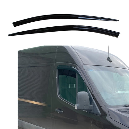 Auto Clover Wind Deflectors Set for Volkswagen Crafter 2006 - 2017 (2 pieces)