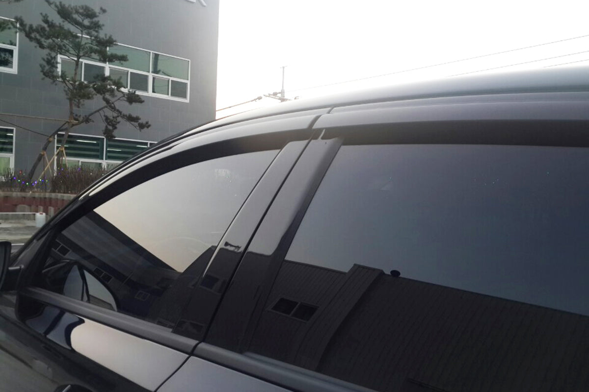 Auto Clover Wind Deflectors Set for Kia Optima 2016+ (4 pieces)