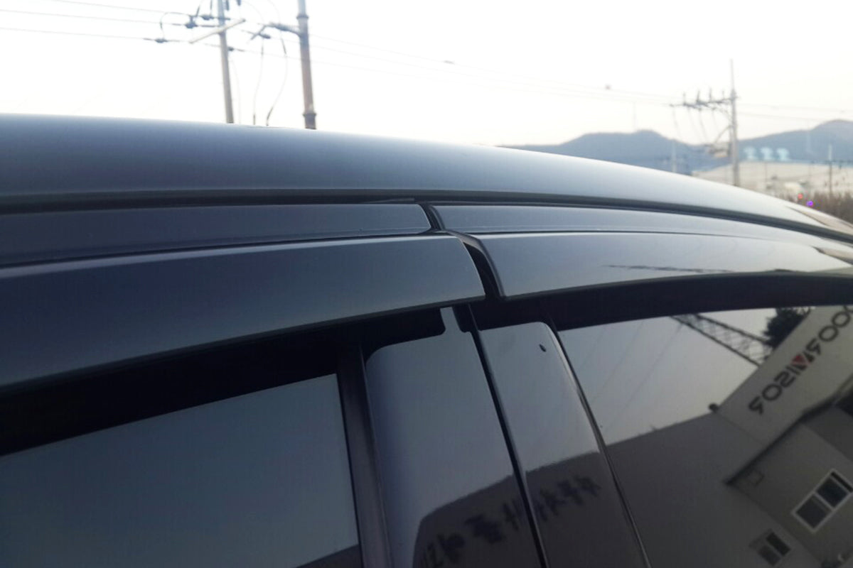 Auto Clover Wind Deflectors Set for Kia Optima 2016+ (4 pieces)