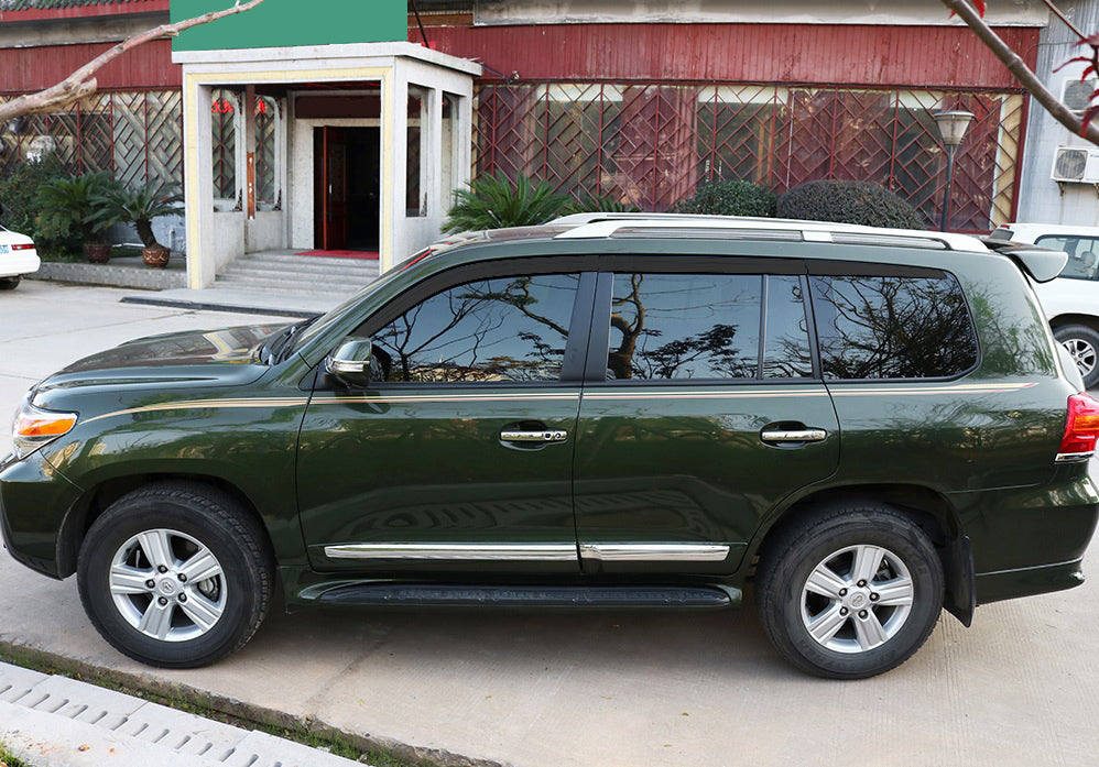 Auto Clover Wind Deflectors Set for Toyota Land Cruiser 200 2008 - 2022 (6 pcs)