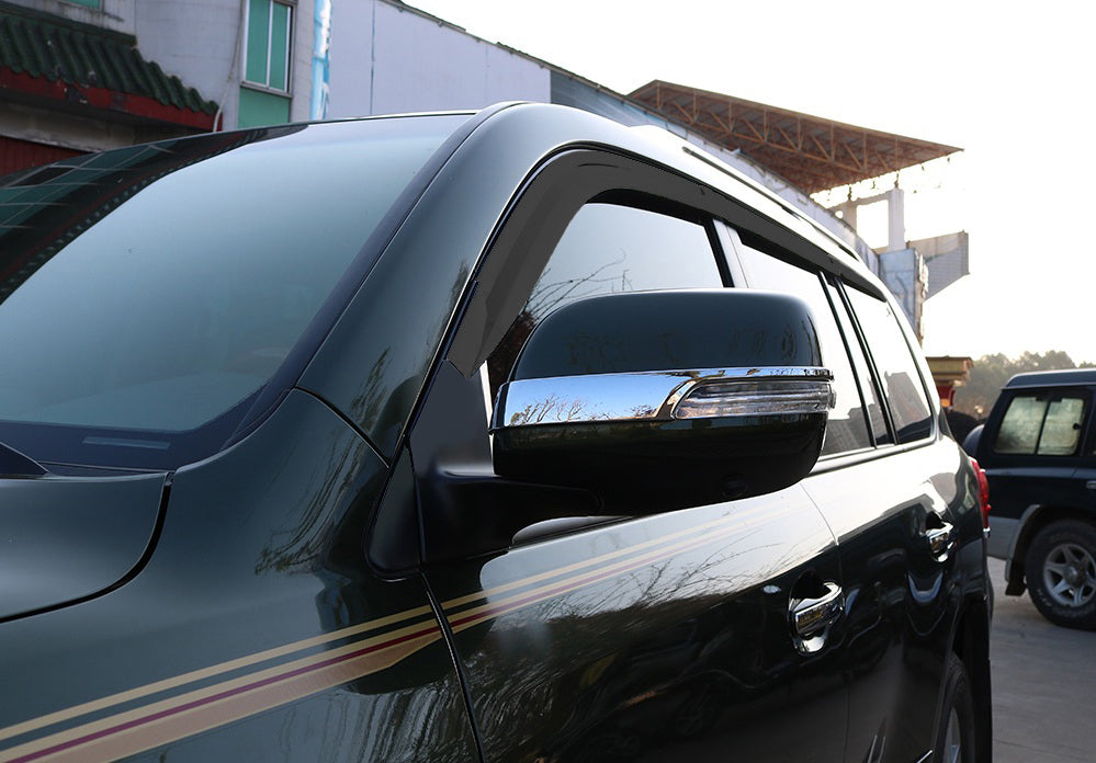 Auto Clover Wind Deflectors Set for Toyota Land Cruiser 200 2008 - 2022 (6 pcs)