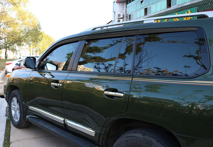 Auto Clover Wind Deflectors Set for Toyota Land Cruiser 200 2008 - 2022 (6 pcs)