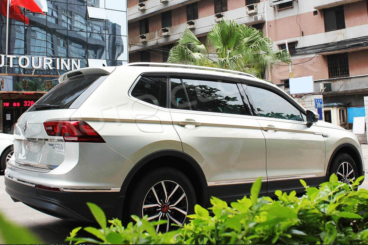 Auto Clover Wind Deflectors Set for Volkswagen Tiguan Allspace 2016+ (6 pieces)