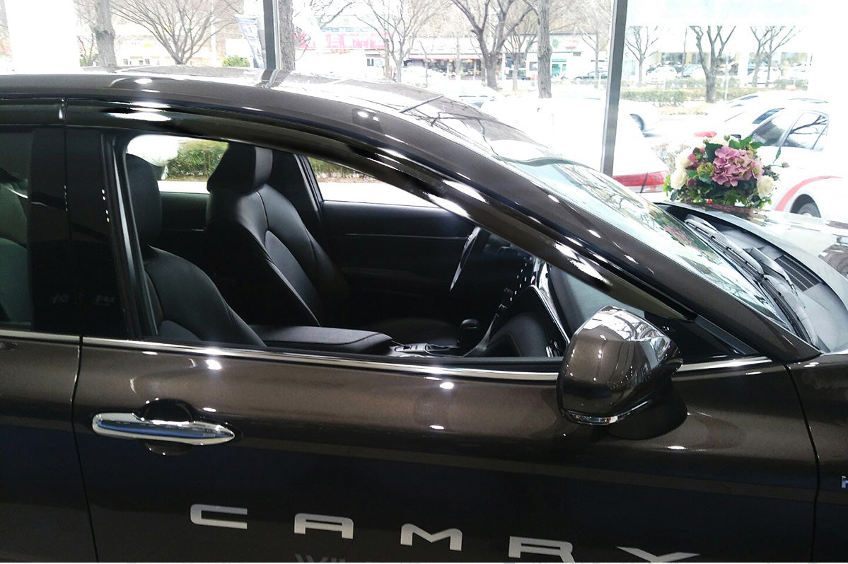 Auto Clover Wind Deflectors Set for Toyota Camry 2018+ (4 pieces)