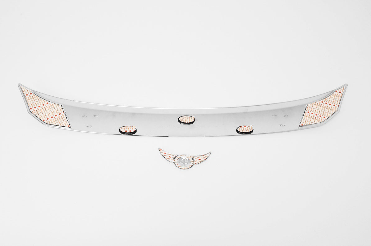 Auto Clover Chrome Bonnet Guard Protector for Kia Picanto 2012 - 2016