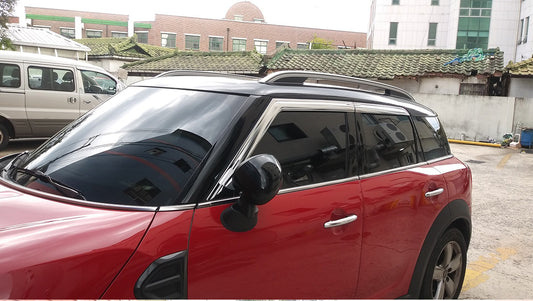 Auto Clover Chrome Wind Deflectors Set for Mini Countryman 2017+