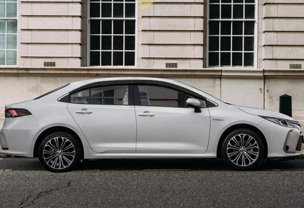 Auto Clover Wind Deflectors Set for Toyota Corolla Saloon 2019+ (4 pieces)