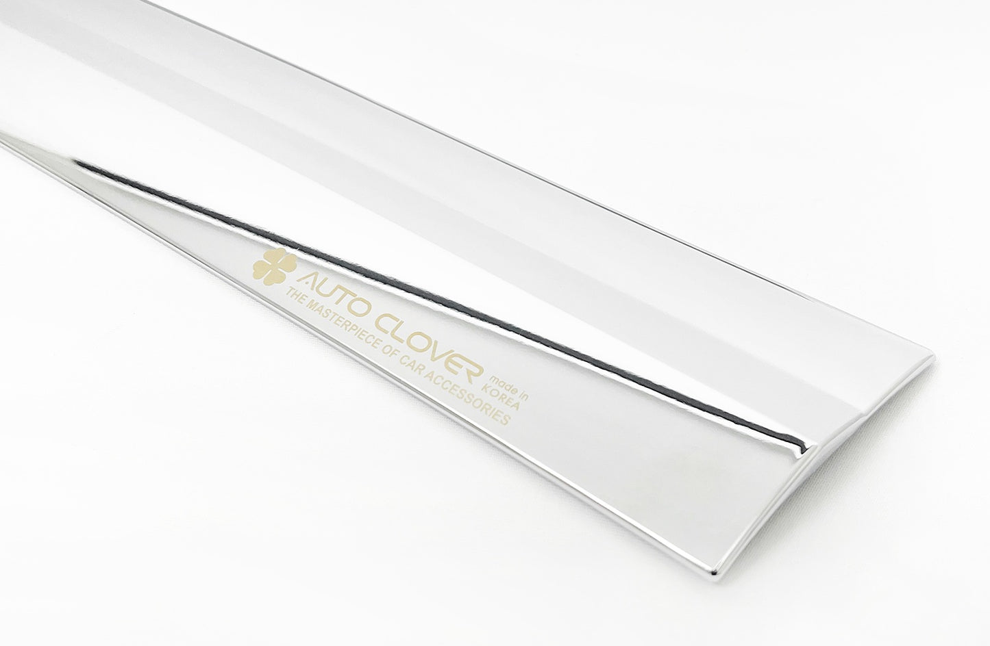 Auto Clover Chrome Wind Deflectors Set for GWM POER 300 2025+ (4 pieces)
