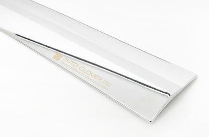 Auto Clover Chrome Wind Deflectors Set for GWM POER 300 2025+ (4 pieces)