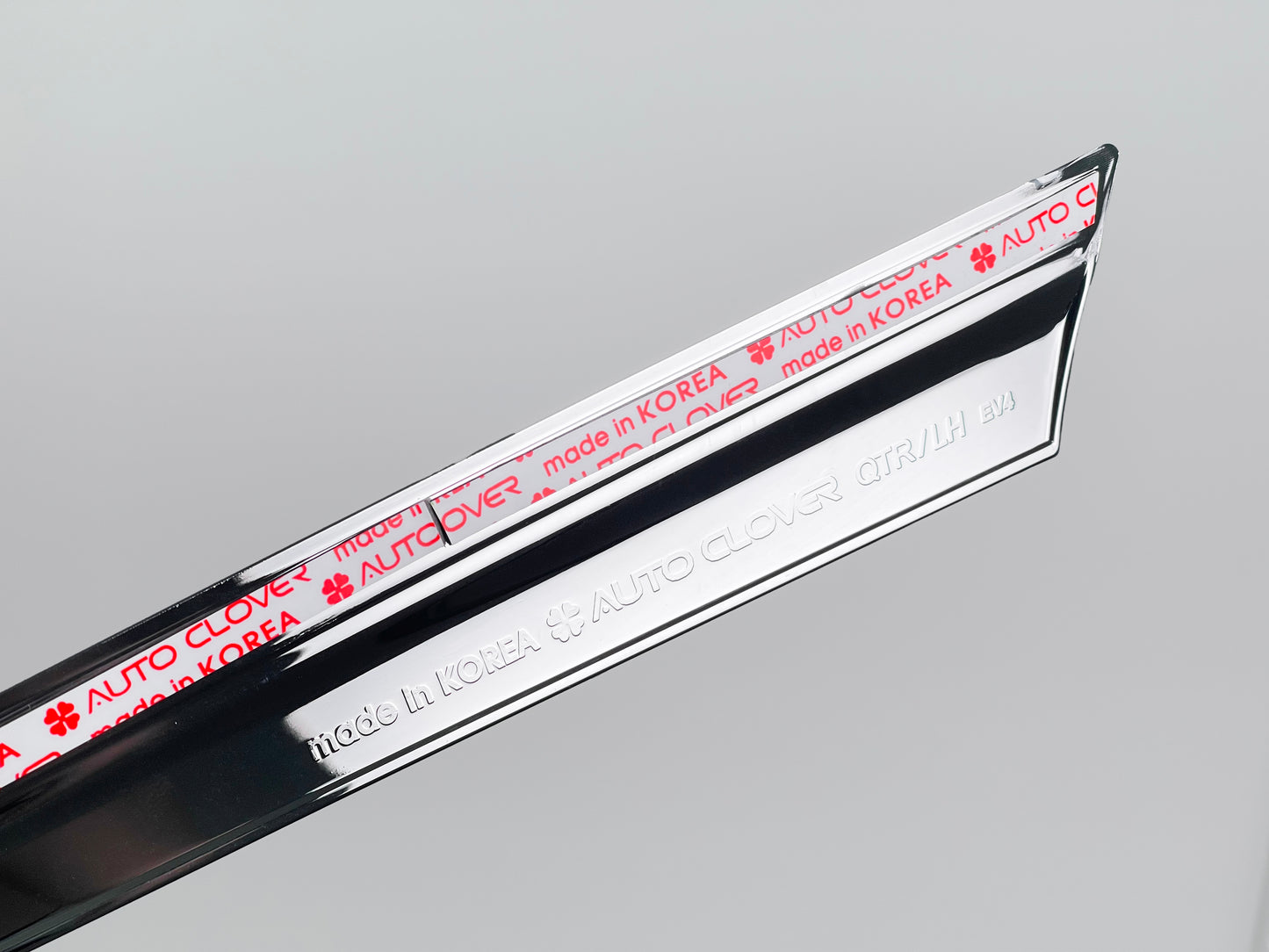 Auto Clover Chrome Wind Deflectors Set for Kia EV4 2025+ (6 pieces)