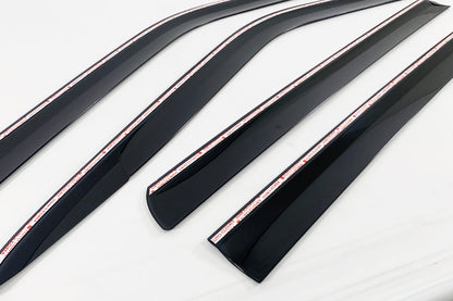 Auto Clover Wind Deflectors Set for Ford F150 2014+ Double Cab (4 pieces)