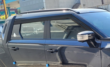 Auto Clover Wind Deflectors Set for KGM Musso 2026+ (4 pieces)