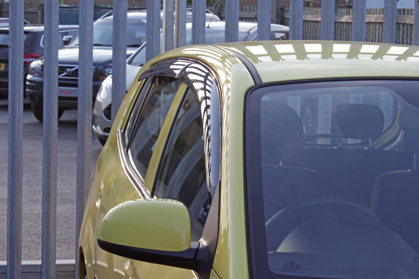 Auto Clover Wind Deflectors Set for Kia Picanto 2010 - 2011 (4 pieces)