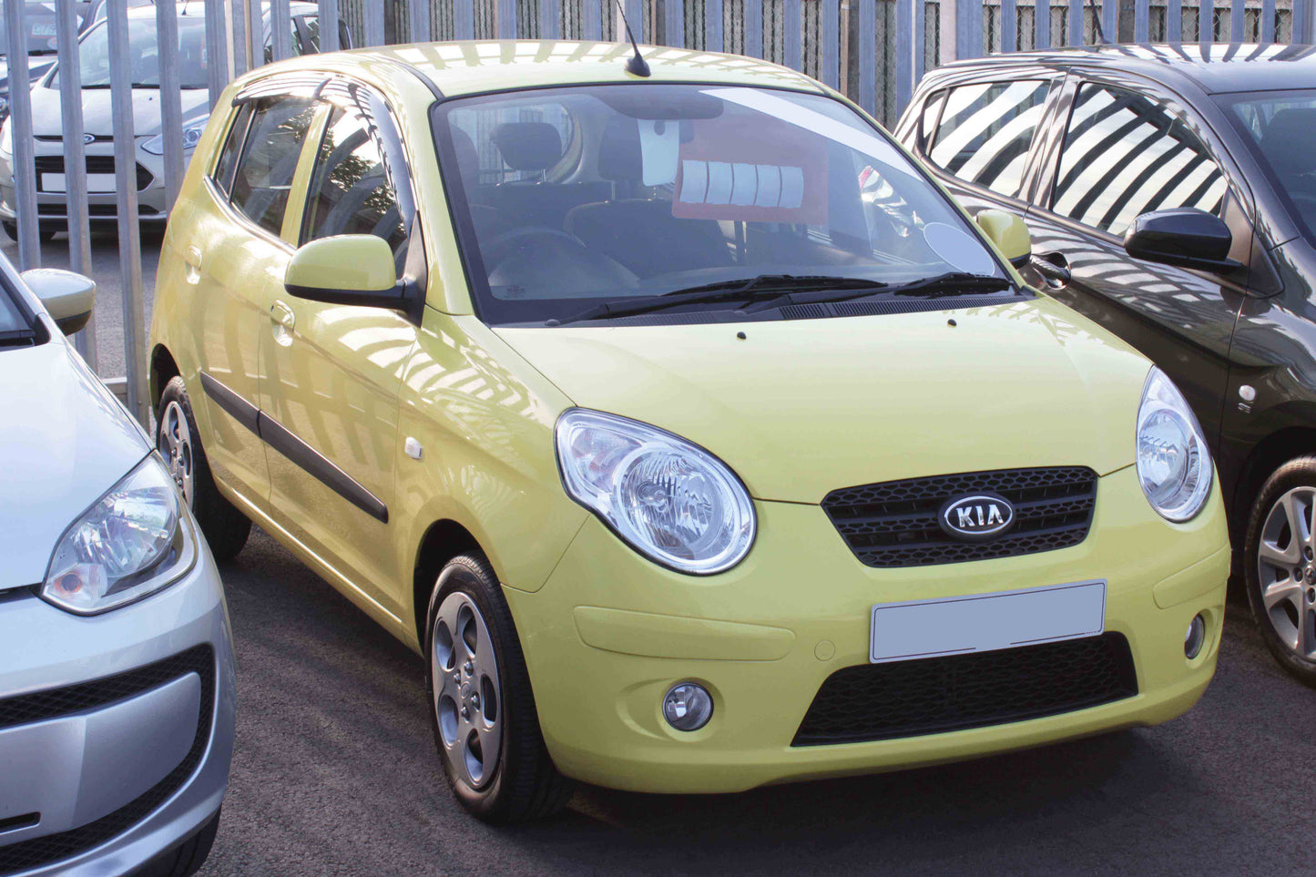 Auto Clover Wind Deflectors Set for Kia Picanto 2010 - 2011 (4 pieces)