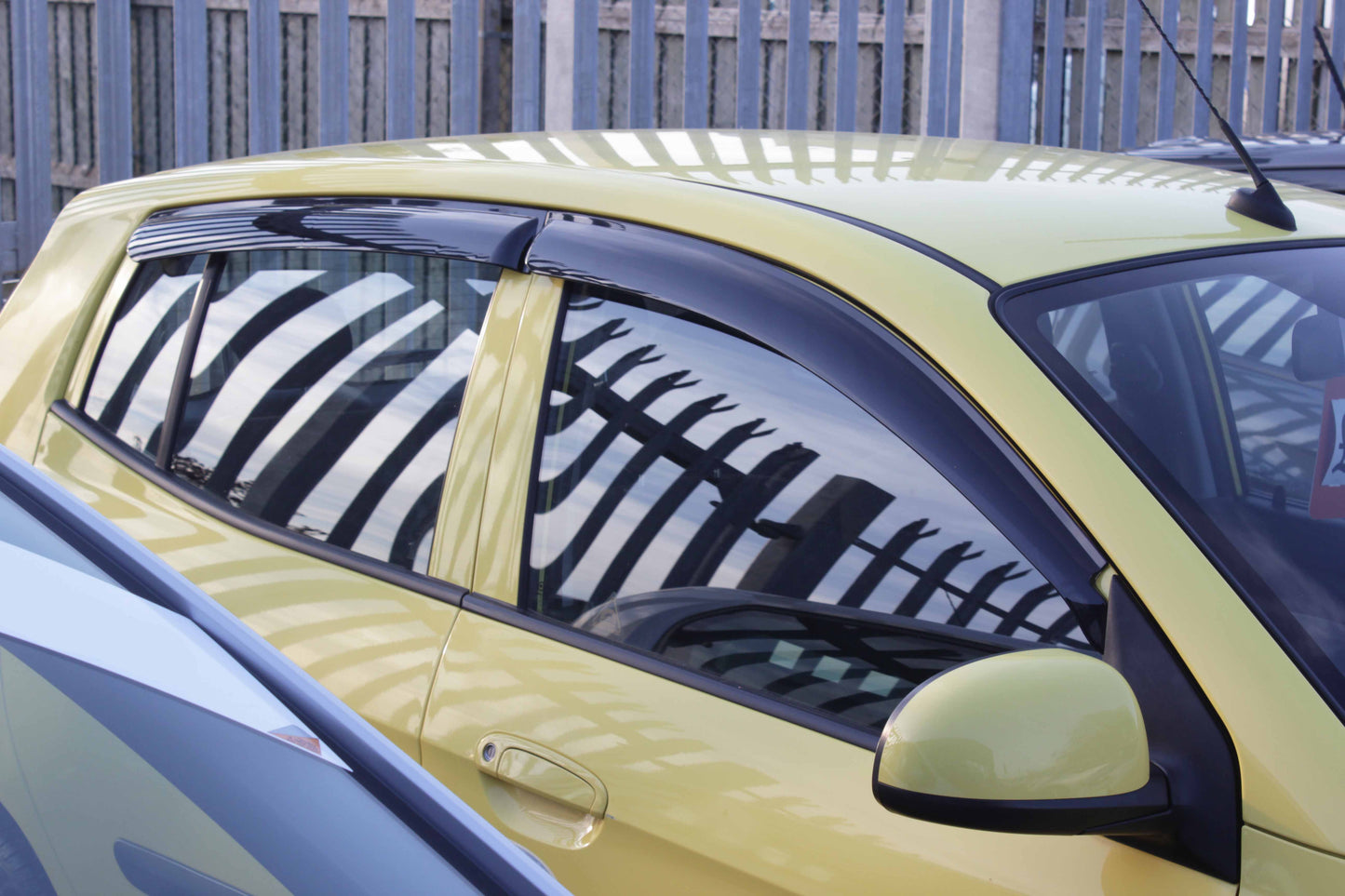 Auto Clover Wind Deflectors Set for Kia Picanto 2004 - 2009 (4 pieces)