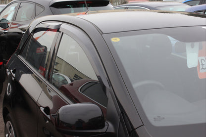 Auto Clover Wind Deflectors Set for Kia Picanto 2012 - 2016  (4 pieces)