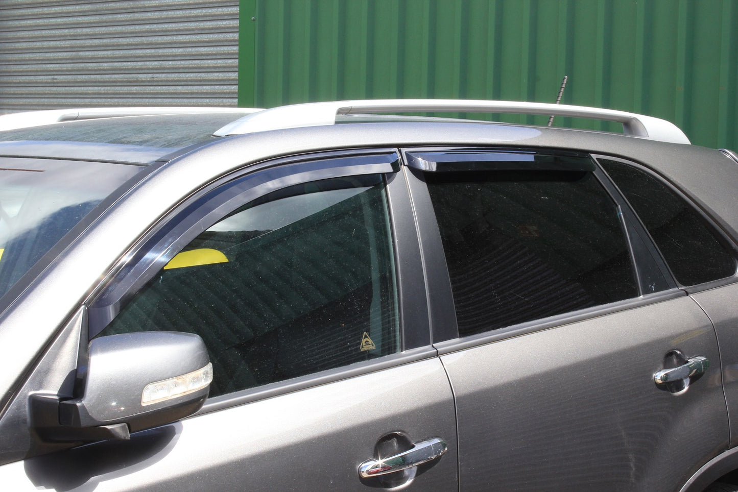 Auto Clover Wind Deflectors Set for Kia Sorento 2010 - 2014 (4 pieces)