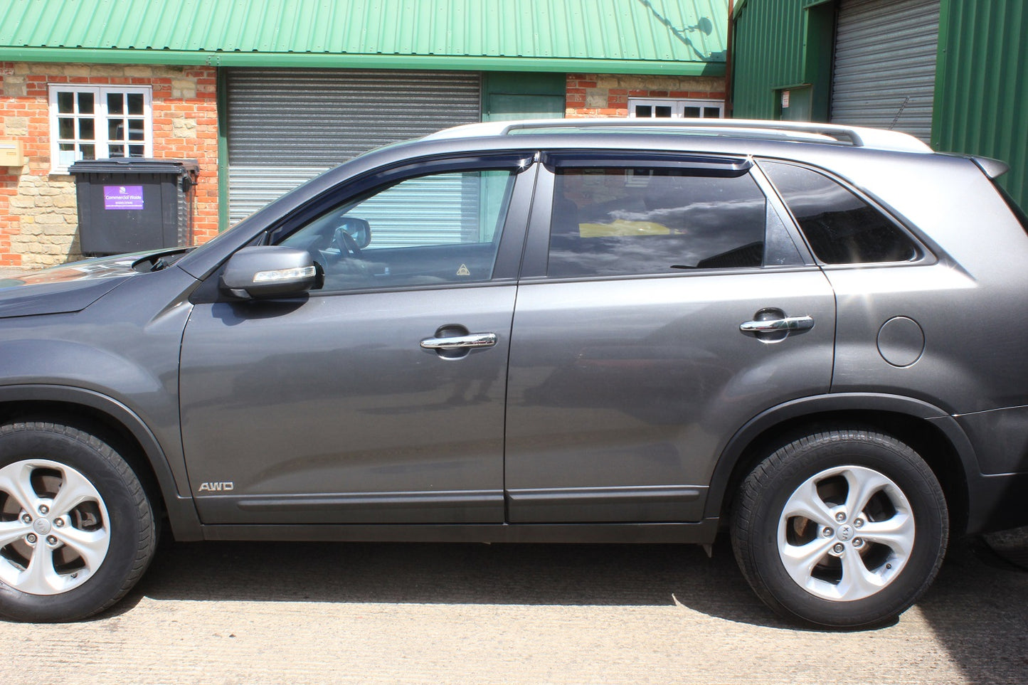 Auto Clover Wind Deflectors Set for Kia Sorento 2010 - 2014 (4 pieces)