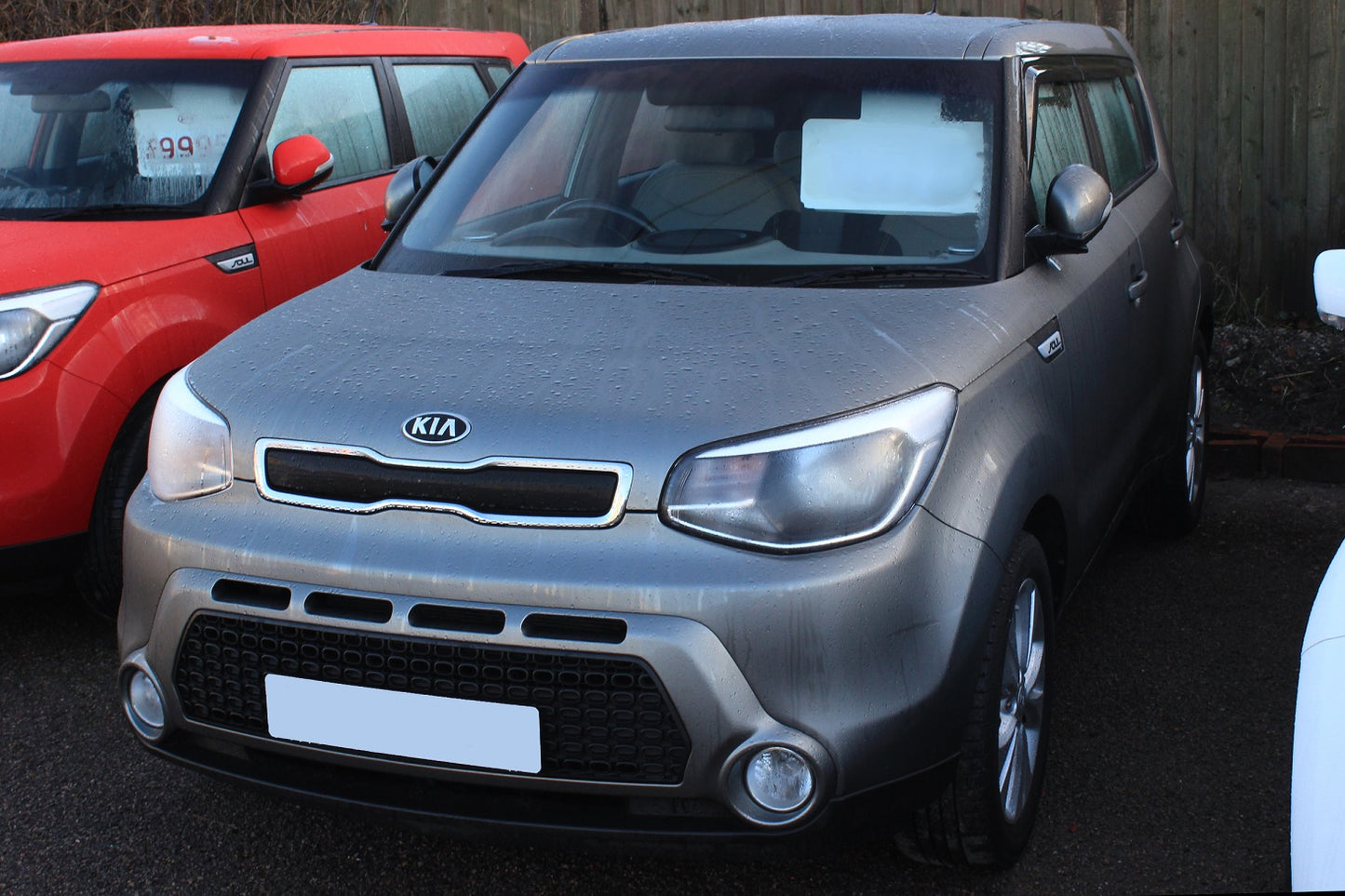 Auto Clover Wind Deflectors Set for Kia Soul 2014 - 2019 (4 pieces)