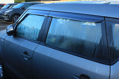 Auto Clover Wind Deflectors Set for Kia Soul 2014 - 2019 (4 pieces)