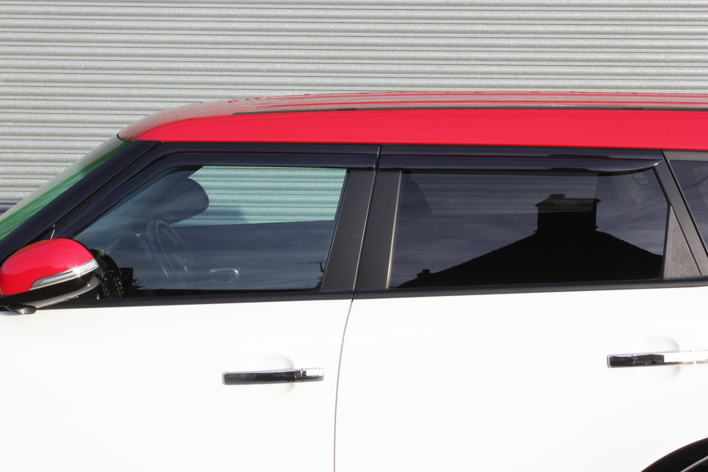 Auto Clover Wind Deflectors Set for Kia Soul 2014 - 2019 (4 pieces)