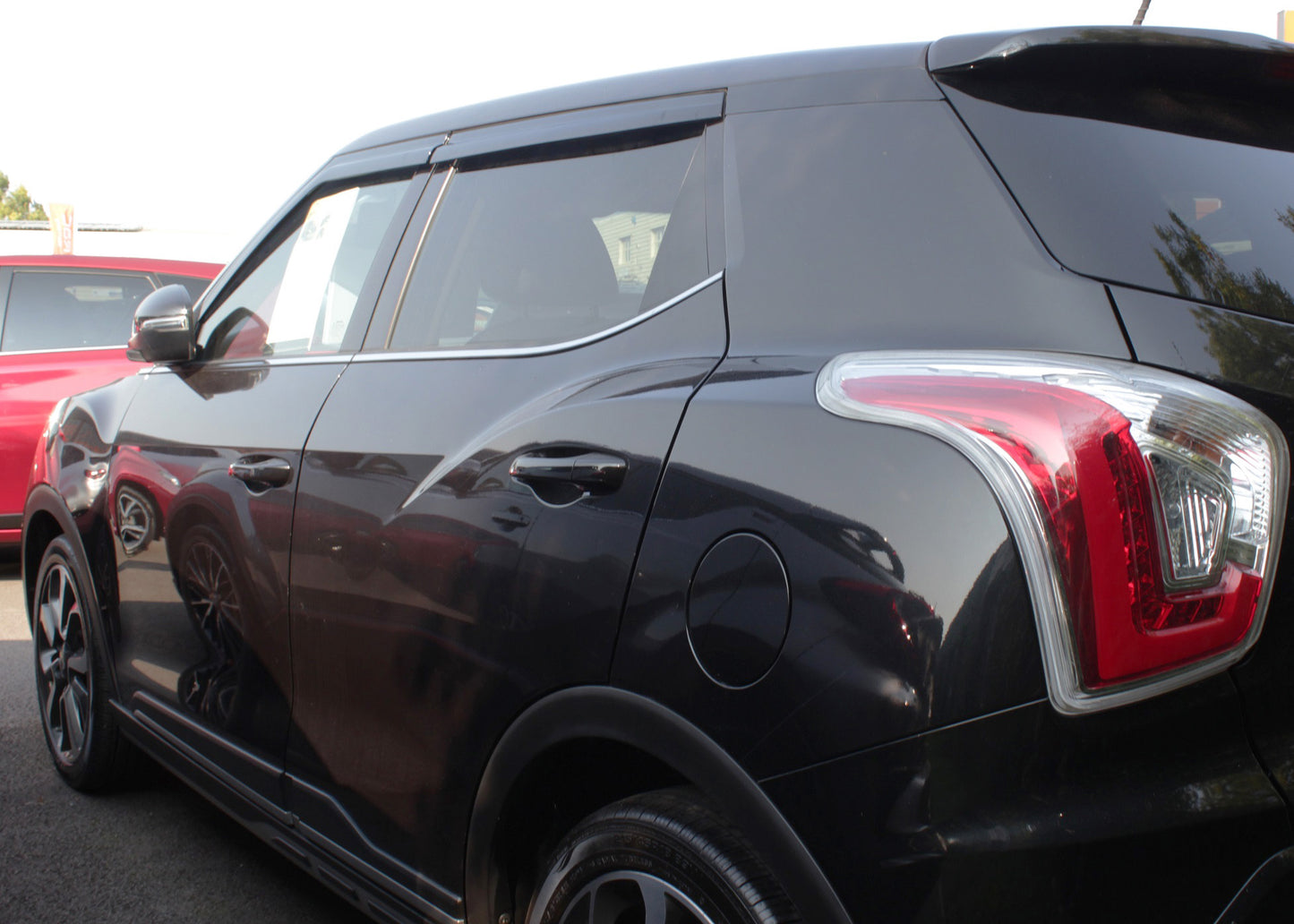 Auto Clover Wind Deflectors Set for Ssangyong KGM Tivoli 2014+ (4 pieces)