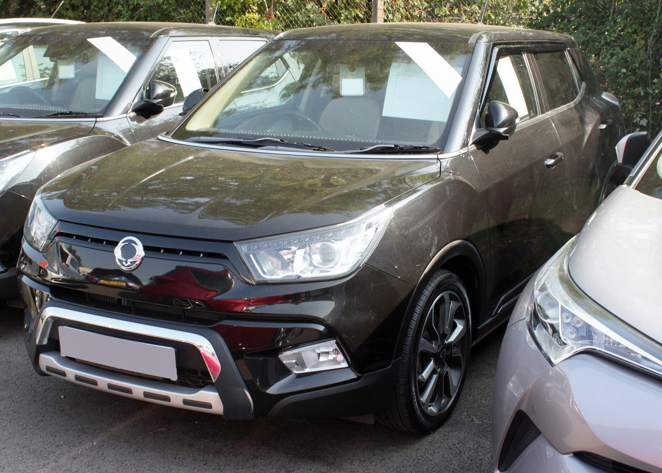 Auto Clover Wind Deflectors Set for Ssangyong KGM Tivoli 2014+ (4 pieces)