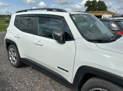 Auto Clover Wind Deflectors Set for Jeep Renegade 2014+ (4 pieces)