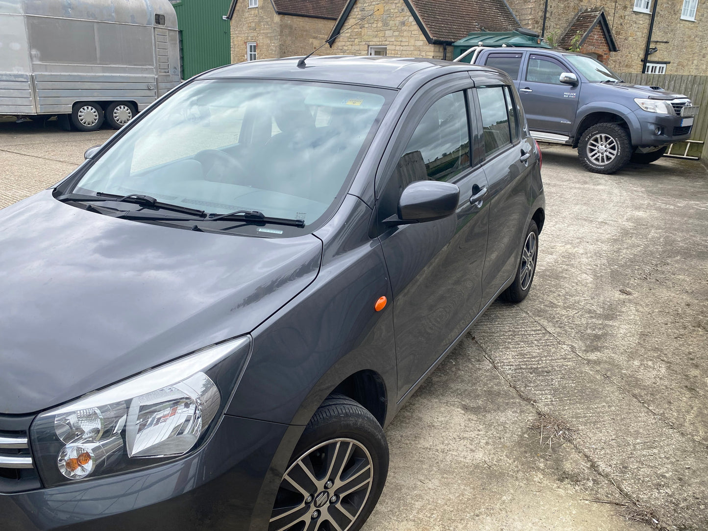 Auto Clover Wind Deflectors Set for Suzuki Celerio 2014+ (4 pieces)