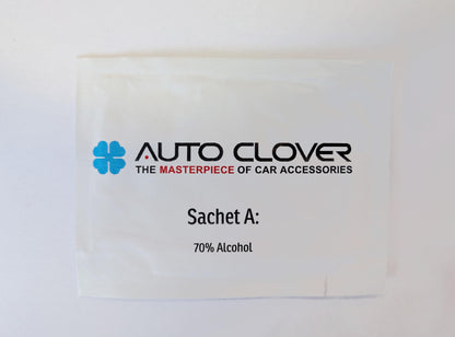 4 x Auto Clover Cleaning Wipes Type A