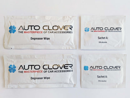 4 x Auto Clover Cleaning Wipes Type B