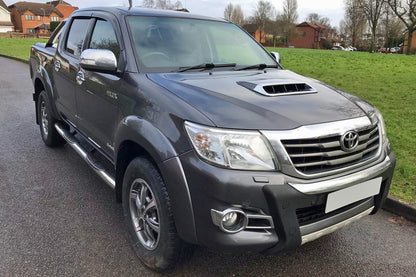 Auto Clover Wind Deflectors Set for Toyota Hilux 2005 - 2015 (4 pieces)