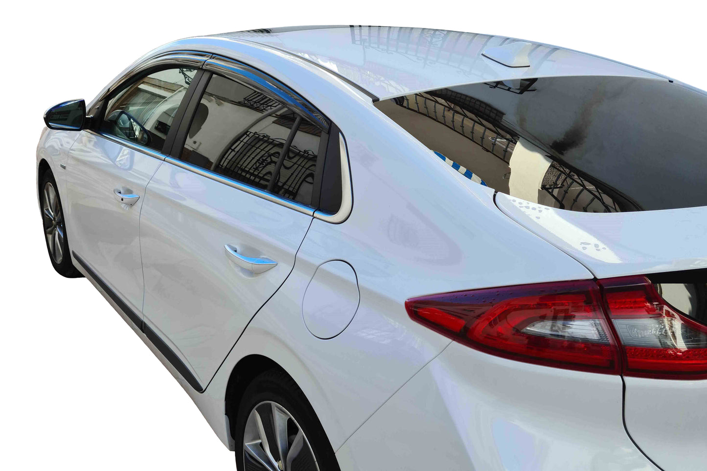 Auto Clover Wind Deflectors Set for Hyundai Ioniq 2016+ (4 pieces)