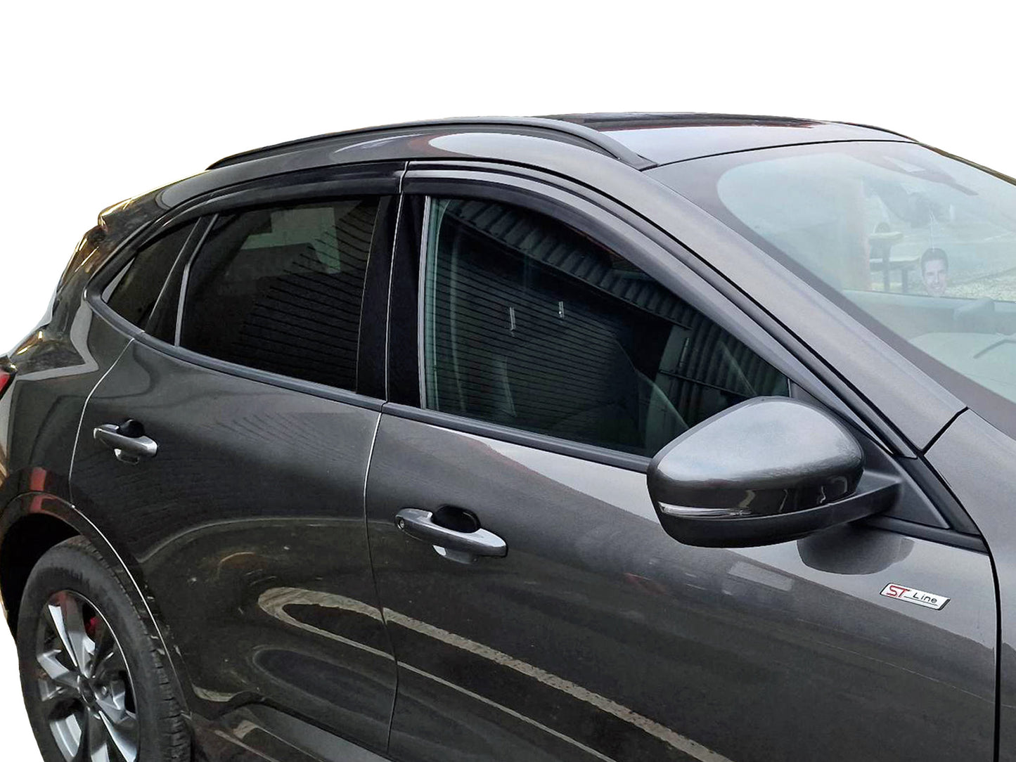 Auto Clover Wind Deflectors Set for Ford Kuga MK3 2019+ (6 pieces)