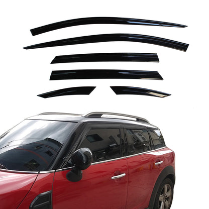 Auto Clover Wind Deflectors Set for Mini Countryman 2017 - 2023 (6 pcs)