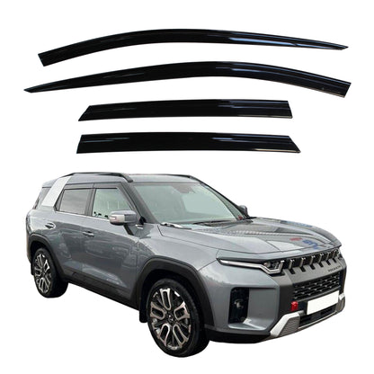 Auto Clover Wind Deflectors Set for Ssangyong KGM Torres 2024+ (4 pieces)