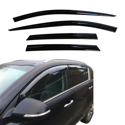 Heko Wind Deflectors For Kia Carens Mk4 2013 - 2019 2PC Tinted Heko Wind Deflectors For Kia Carens Mk4 2013 - 2019 2PC Tinted