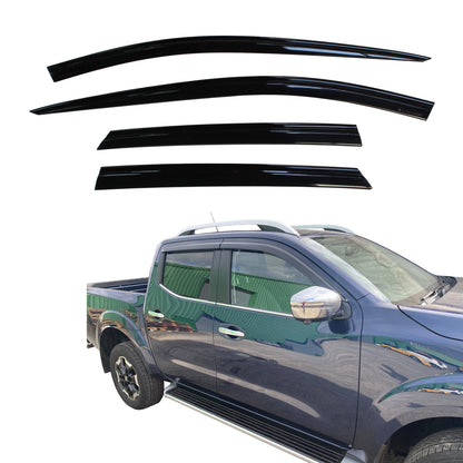 Auto Clover Wind Deflectors Set for Mercedes X-Class Double Cab (4 pieces)