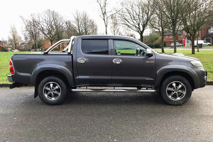 Auto Clover Wind Deflectors Set for Toyota Hilux 2005 - 2015 (4 pieces)